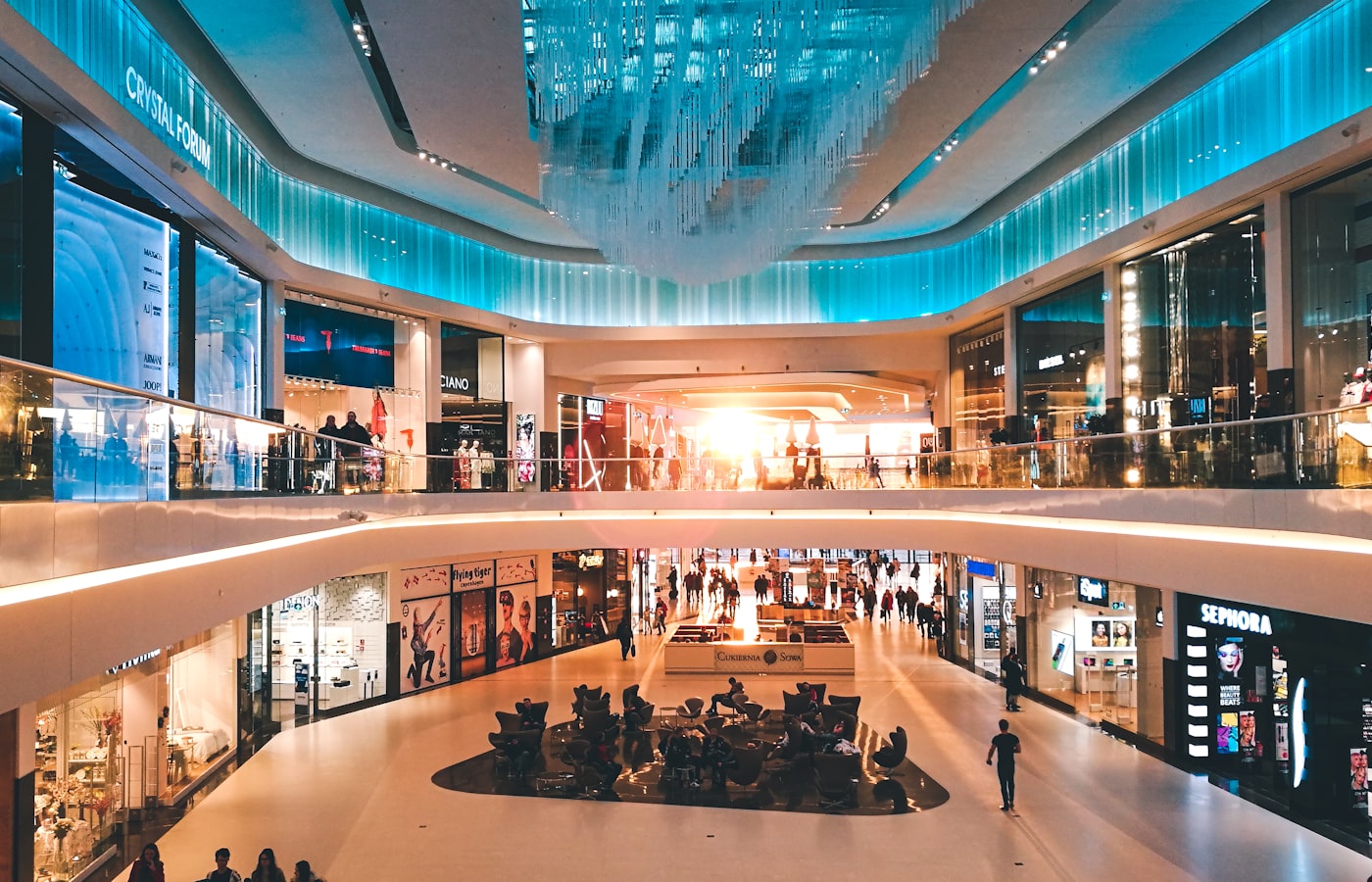Shopping mall LED totem