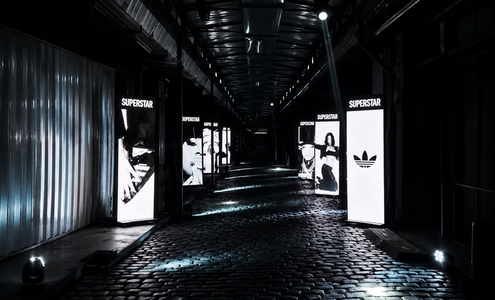 Adidas trade fair LED display